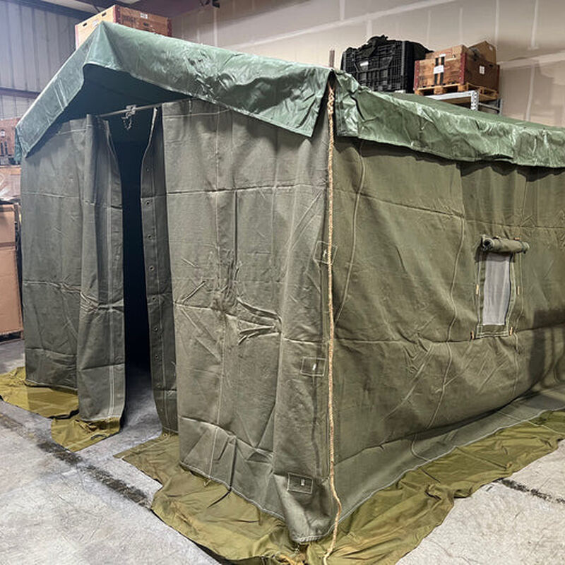 Czech Military Tent for PK26 w/ Steel Frame and Plexiglass Windows, , large image number 0